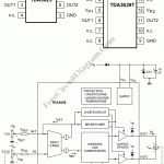 TDA3629 Light position controller