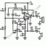 Single-cell microphone amplifier