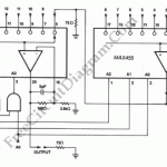 1-of-15 cascaded video mux