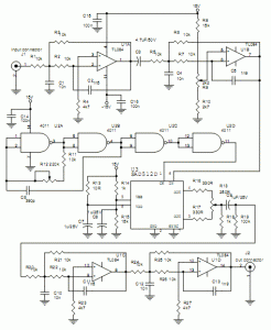 Audio Delay Circuit Diagram