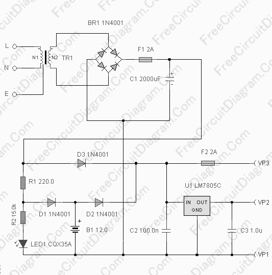 Basic Uninterruptible Power Supply Circuit - Electronic ...
