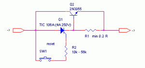 Electronic Fuse for DC Circuit โ Electronic Circuit Diagram