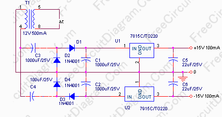 Лм7815 характеристики схема подключения