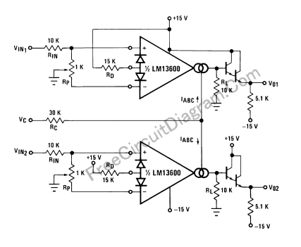 Voltage-Controlled Stereo Volume Control Using LM13600 OTA – Electronic ...
