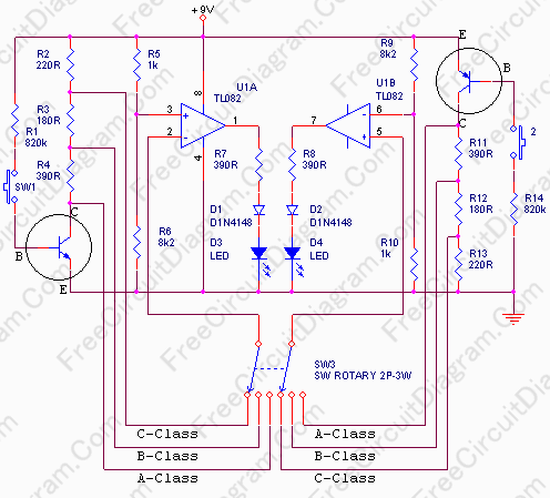 transistor tester diagram