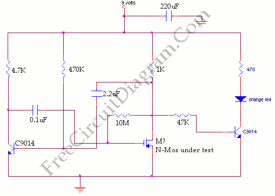 Transistor Tester – Electronic Circuit Diagram