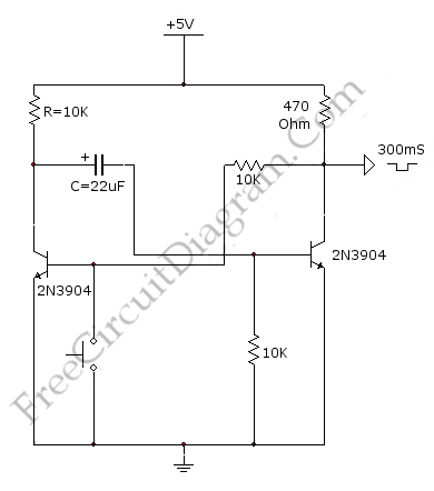 Non Retrigerable Monostable Multivibrator