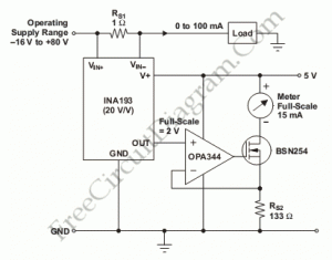 Moving-Coil Meter with Separate Supply using INA193 – Electronic ...