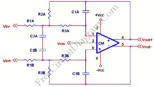 Differential Low-Pass Filter and The Design Formula