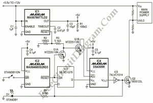 Nonvolatile STANDBY/ON Switch – Electronic Circuit Diagram