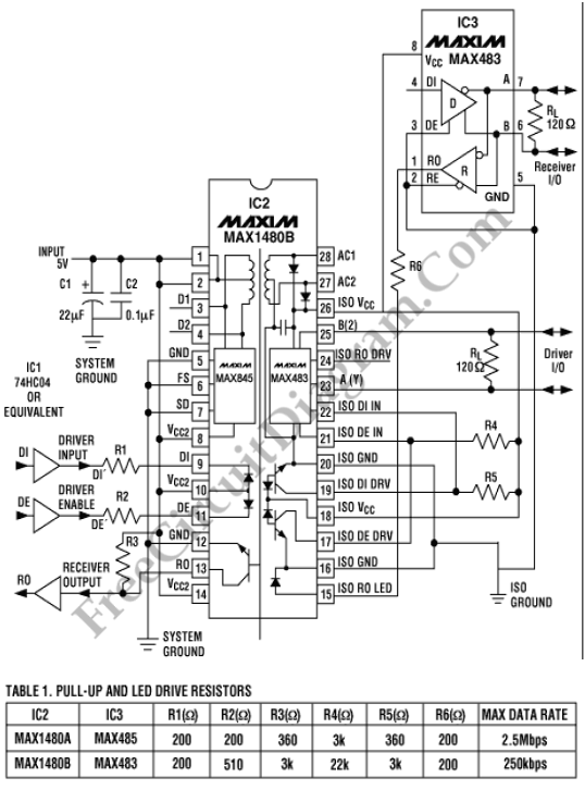 Converter model 485a схема