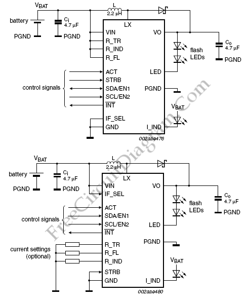 SSL3250A Photo flash LED driver