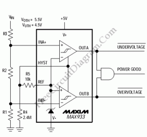 Window Detector for Under-/Over- Voltage Detection – Electronic Circuit ...