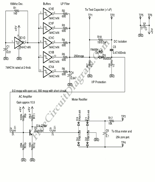 Equivalent Series Resistance Meter