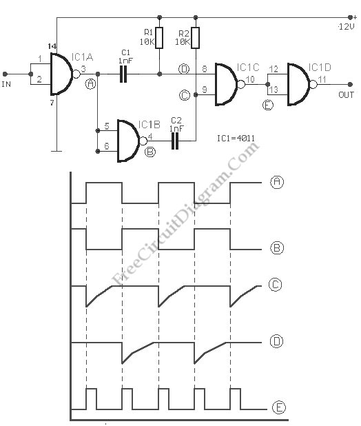 Frequency Doubler With 4011
