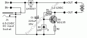 Low Cost Universal Battery Charger – Electronic Circuit Diagram