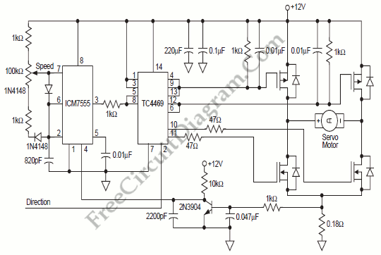 PWM - Electronic Circuit Diagram