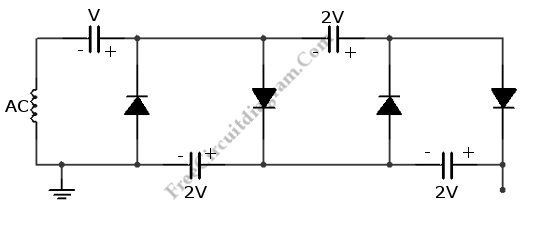 Voltage Multiplier with Diodes and Capacitors - Electronic ...