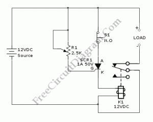 Overvoltage Protector with Relay – Electronic Circuit Diagram