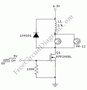 Power Saver for Relays – Electronic Circuit Diagram