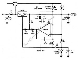 5 A Constant Voltage-Constant Current Regulator – Electronic Circuit ...