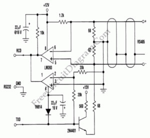 Rs 485 схема